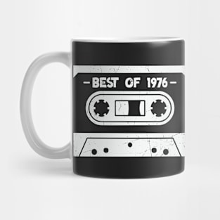 Best of 1976 Retro Cassette Tape 1976 Birthday Mug